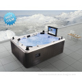 Outdoor Freestanding Deluxe Aqua Hydro Jacuzzi Whirlpool Massage SPA Bathtub (M-3342)